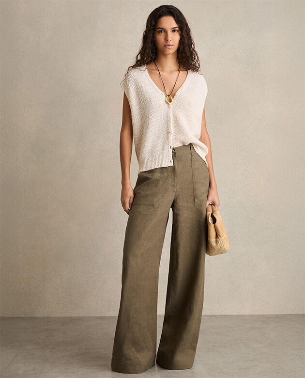 الدليل الشامل لملابس الكتّان النسائية والرجالية 